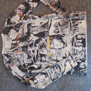 Rock and Roll cashmere and silk sweater